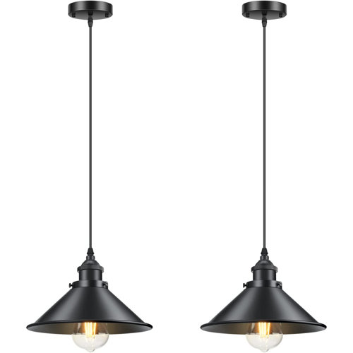 Matte Black Pendant Lighting You'll Love Wayfair